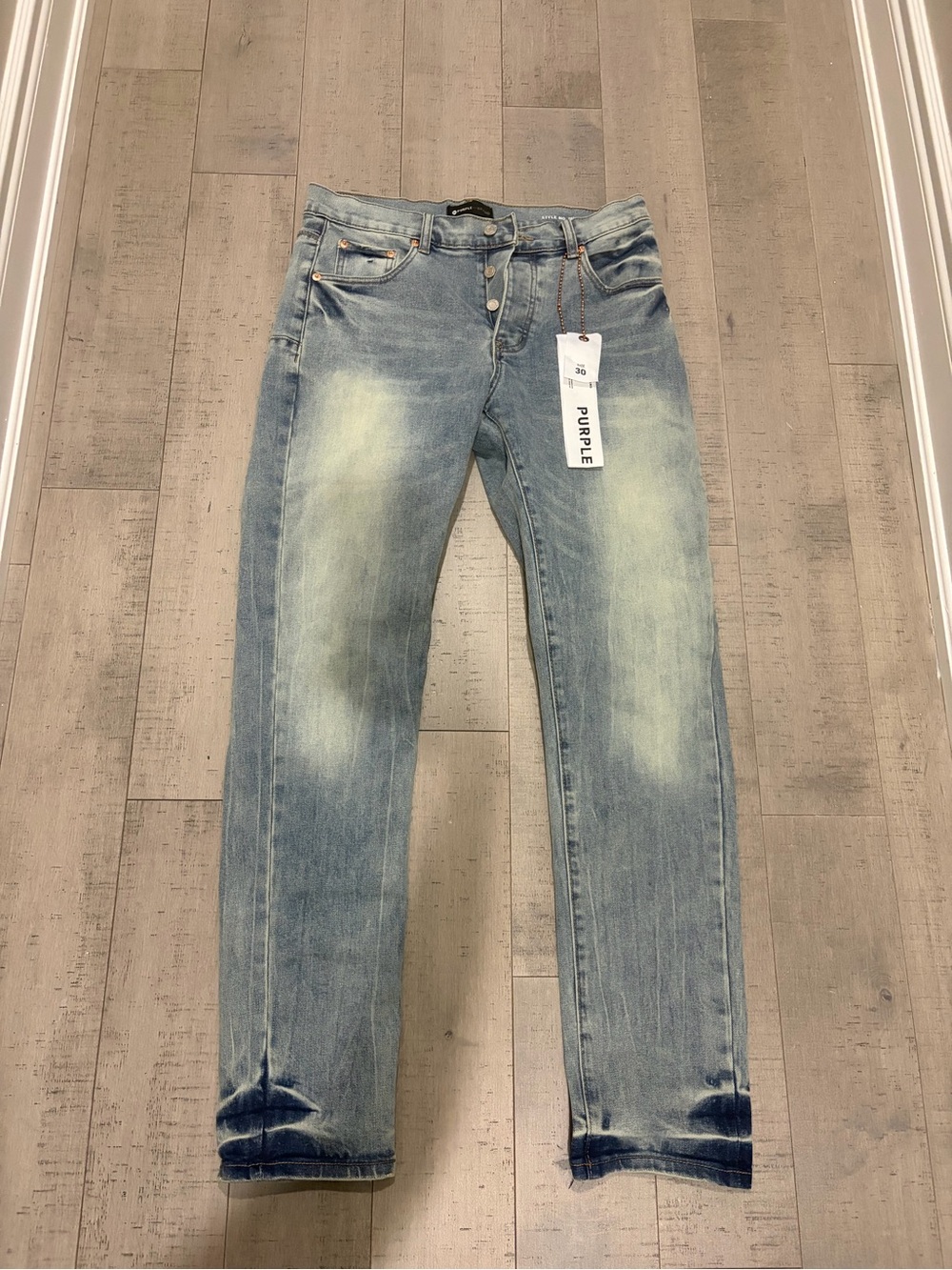 Purple jeans size 30 80080 colour way